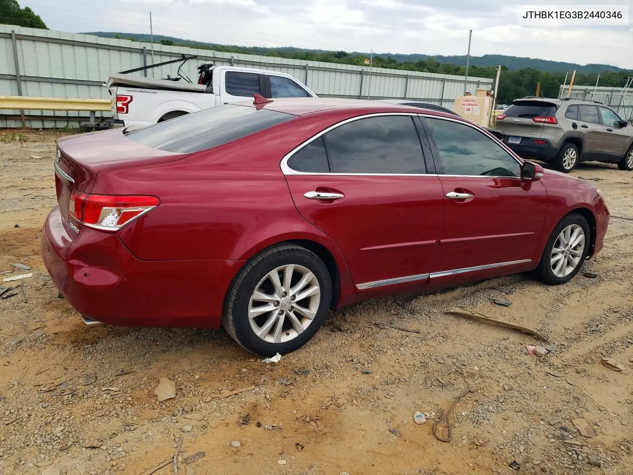 2011 Lexus Es 350 VIN: JTHBK1EG3B2440346 Lot: 52821606