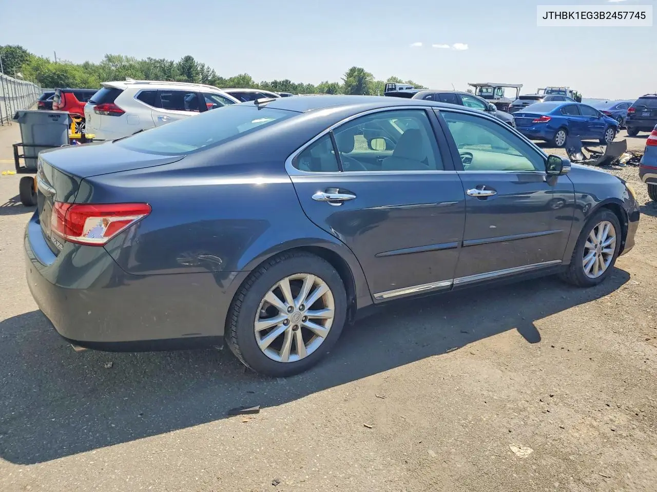 2011 Lexus Es 350 VIN: JTHBK1EG3B2457745 Lot: 60858266
