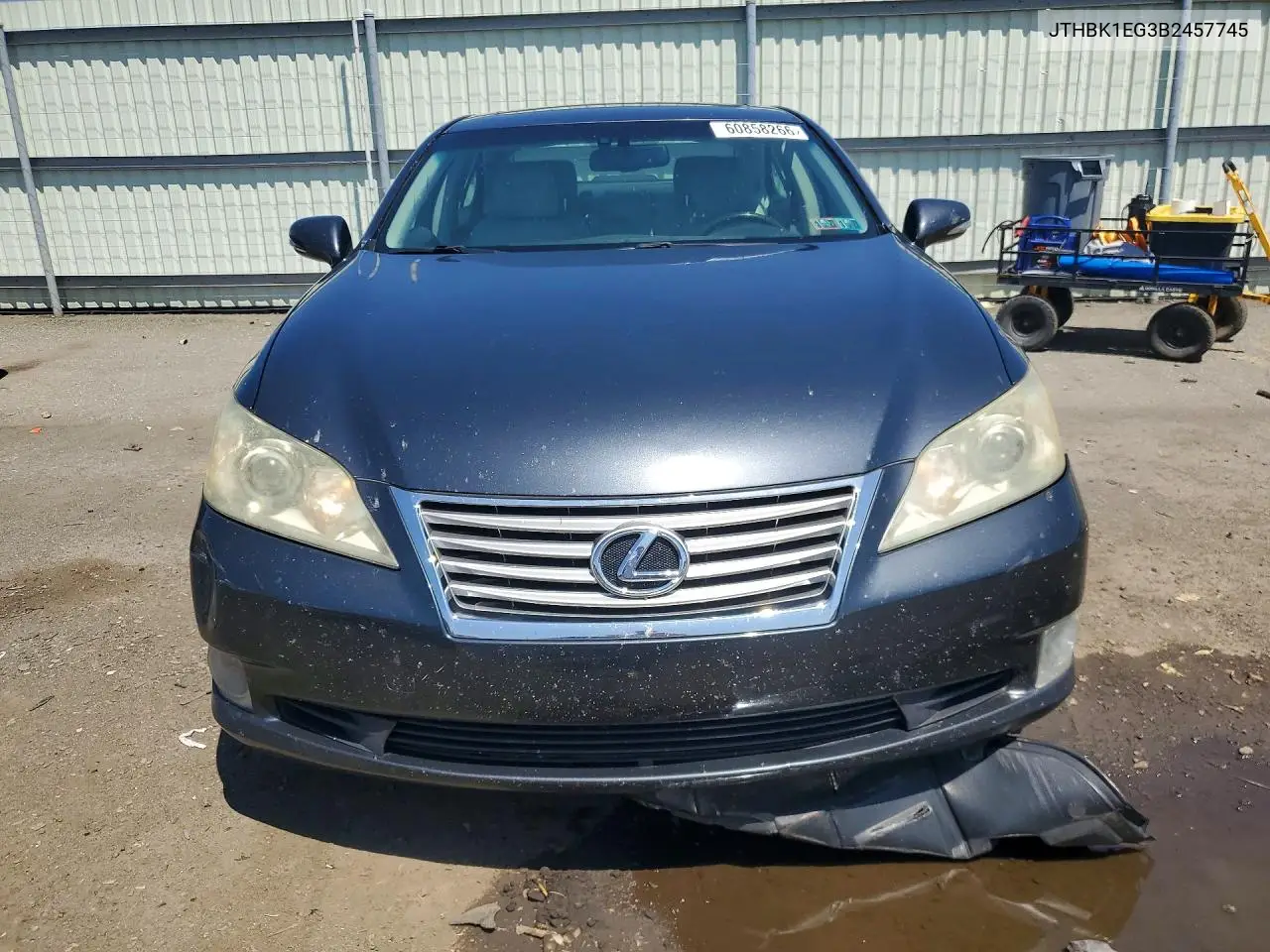 2011 Lexus Es 350 VIN: JTHBK1EG3B2457745 Lot: 60858266