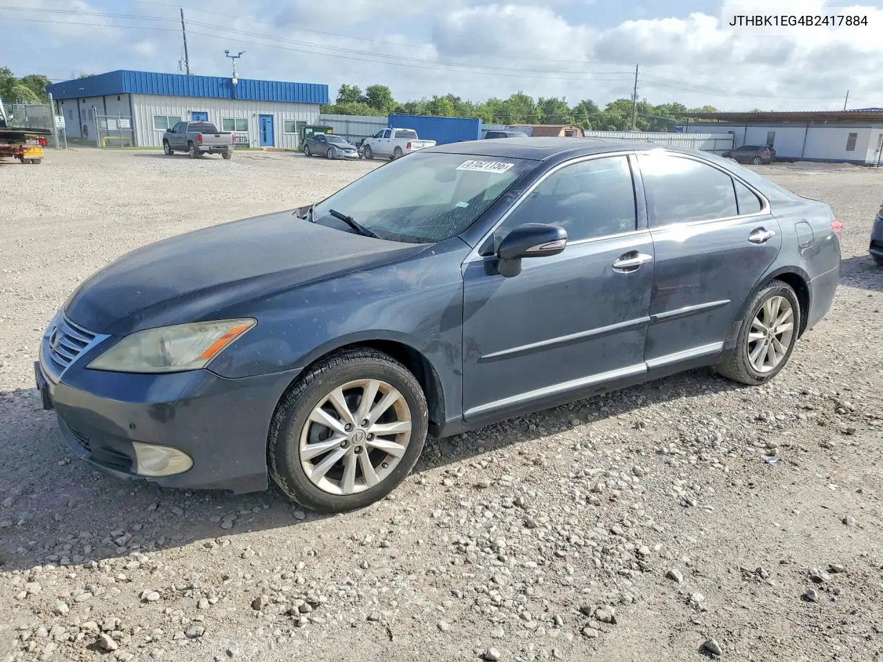 2011 Lexus Es 350 VIN: JTHBK1EG4B2417884 Lot: 61621156