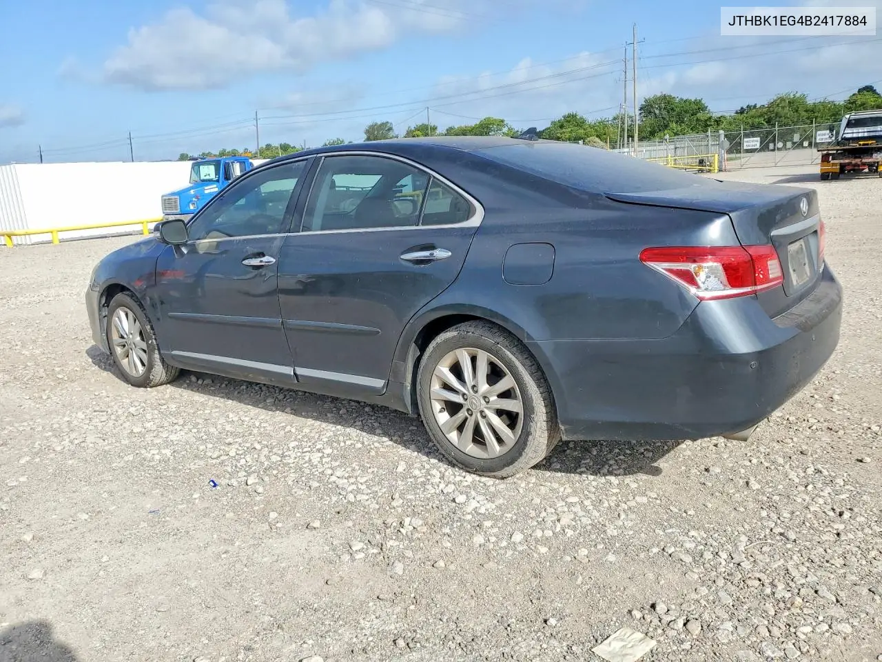 2011 Lexus Es 350 VIN: JTHBK1EG4B2417884 Lot: 61621156