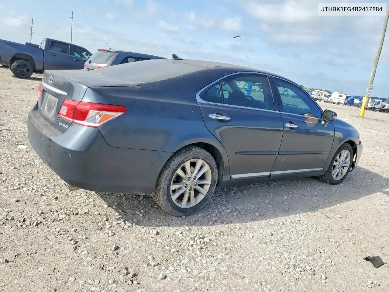 2011 Lexus Es 350 VIN: JTHBK1EG4B2417884 Lot: 61621156