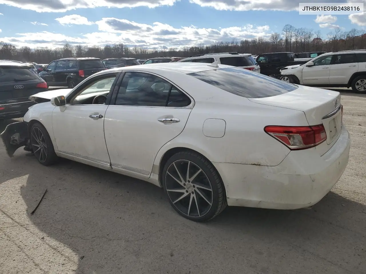 JTHBK1EG9B2438116 2011 Lexus Es 350