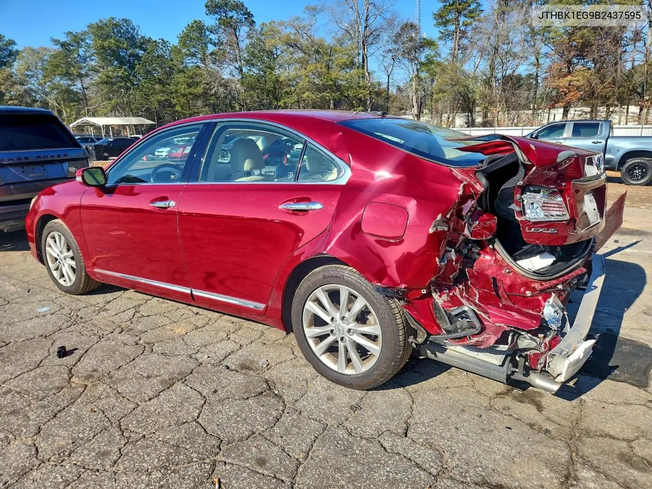 JTHBK1EG9B2437595 2011 Lexus Es 350