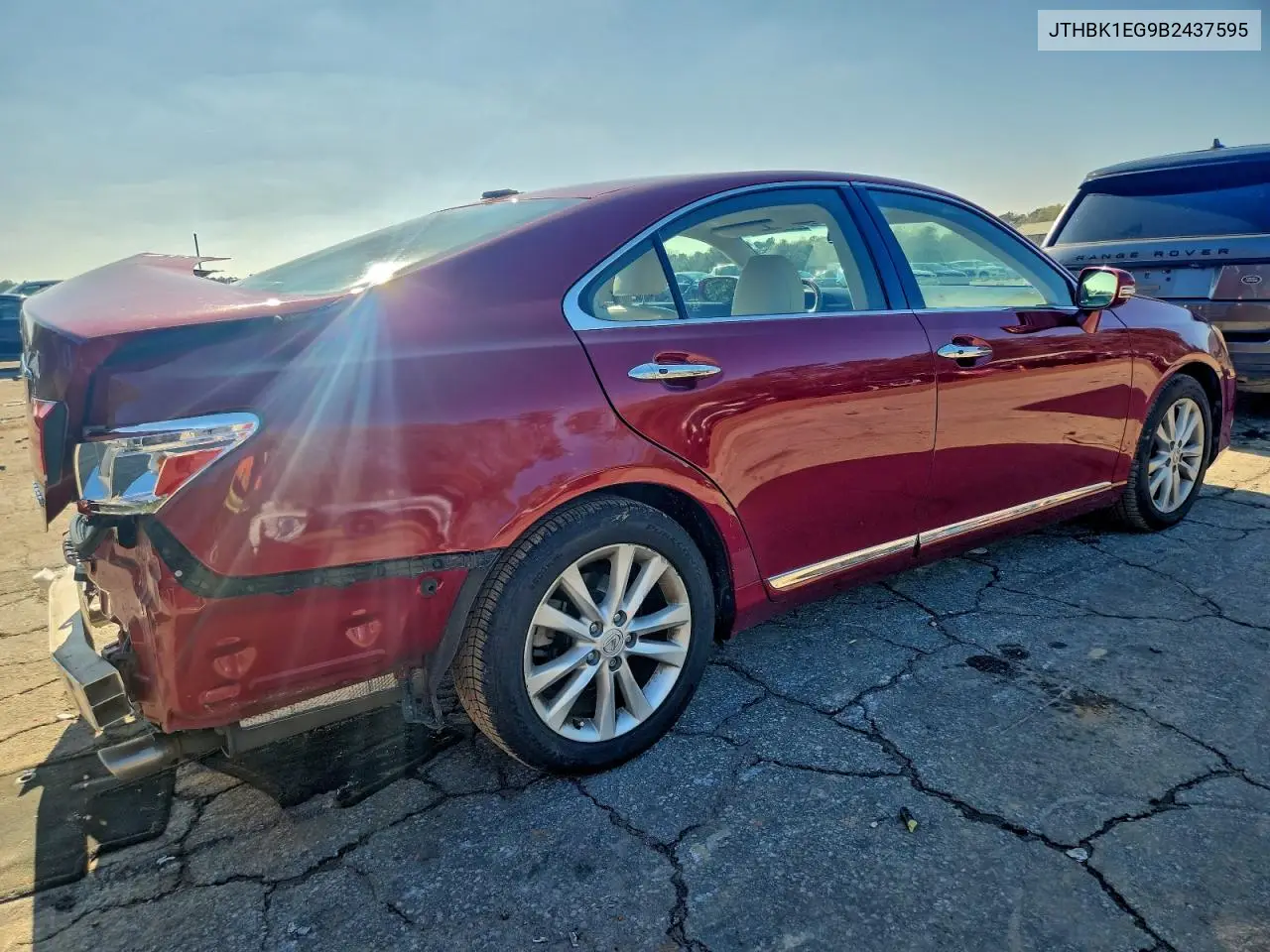 JTHBK1EG9B2437595 2011 Lexus Es 350