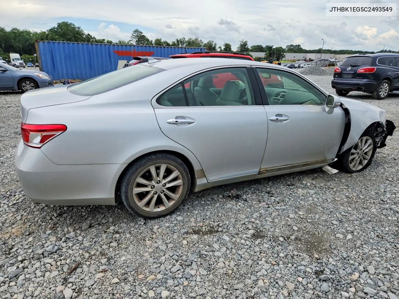 2012 Lexus Es 350 VIN: JTHBK1EG5C2493549 Lot: 57897526