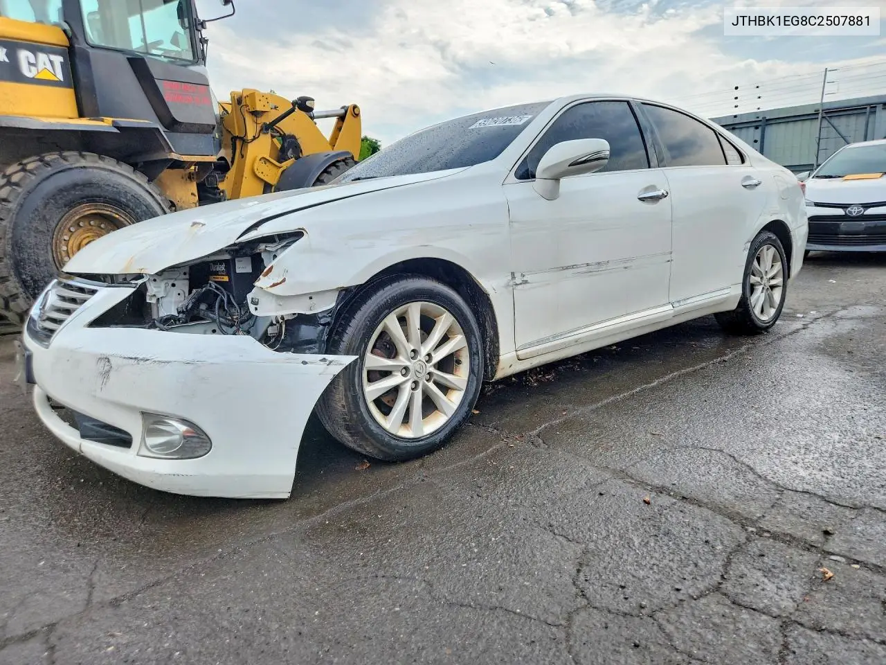 2012 Lexus Es 350 VIN: JTHBK1EG8C2507881 Lot: 59020736
