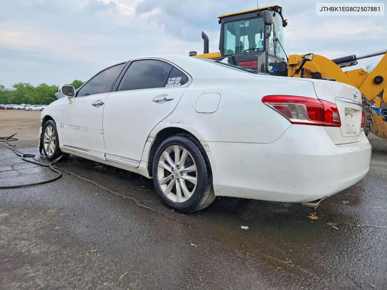 2012 Lexus Es 350 VIN: JTHBK1EG8C2507881 Lot: 59020736