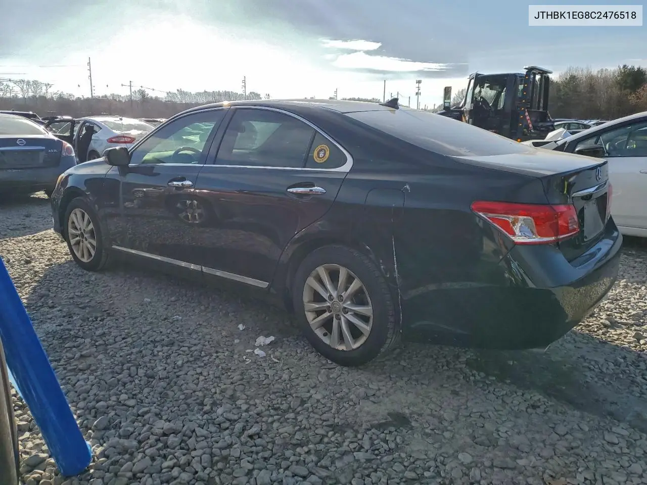 JTHBK1EG8C2476518 2012 Lexus Es 350
