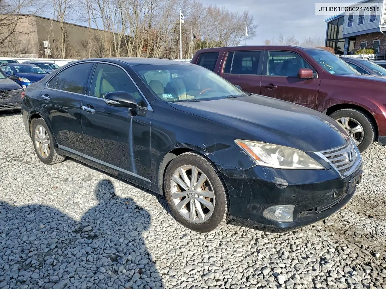 JTHBK1EG8C2476518 2012 Lexus Es 350