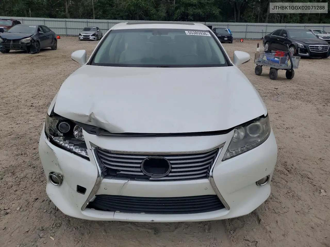 2013 Lexus Es 350 VIN: JTHBK1GGXD2071288 Lot: 55385936