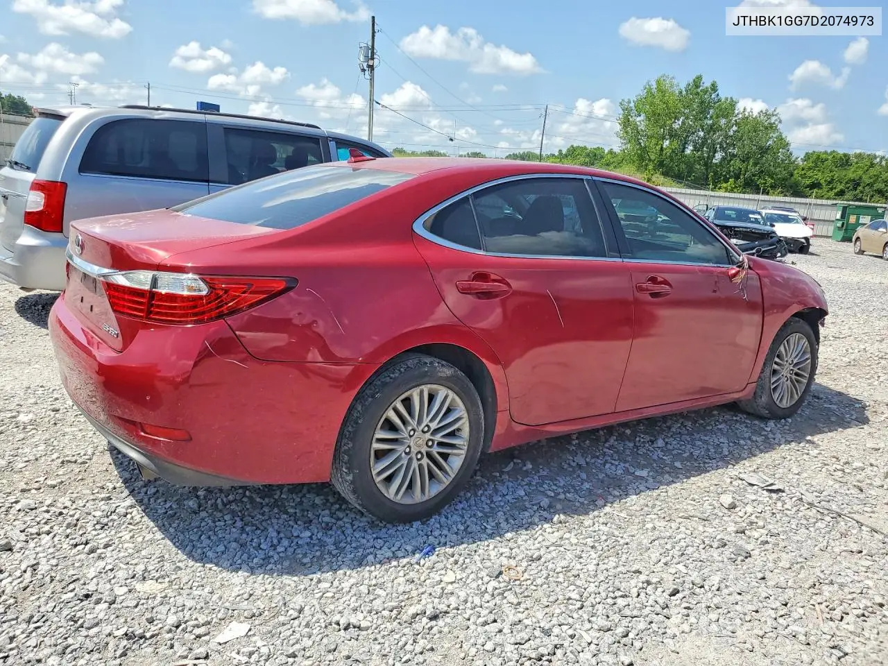 2013 Lexus Es 350 VIN: JTHBK1GG7D2074973 Lot: 56599076