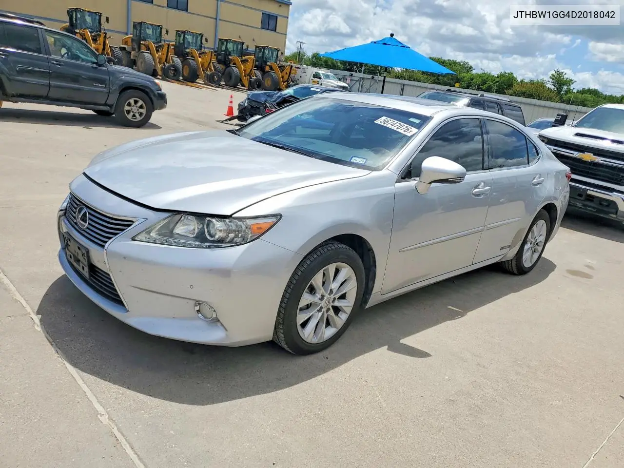 2013 Lexus Es 300H VIN: JTHBW1GG4D2018042 Lot: 56747076