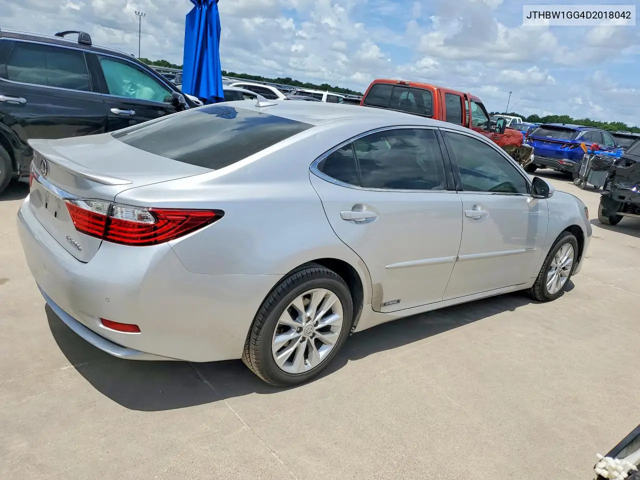 2013 Lexus Es 300H VIN: JTHBW1GG4D2018042 Lot: 56747076