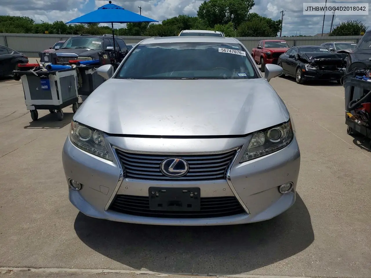 2013 Lexus Es 300H VIN: JTHBW1GG4D2018042 Lot: 56747076