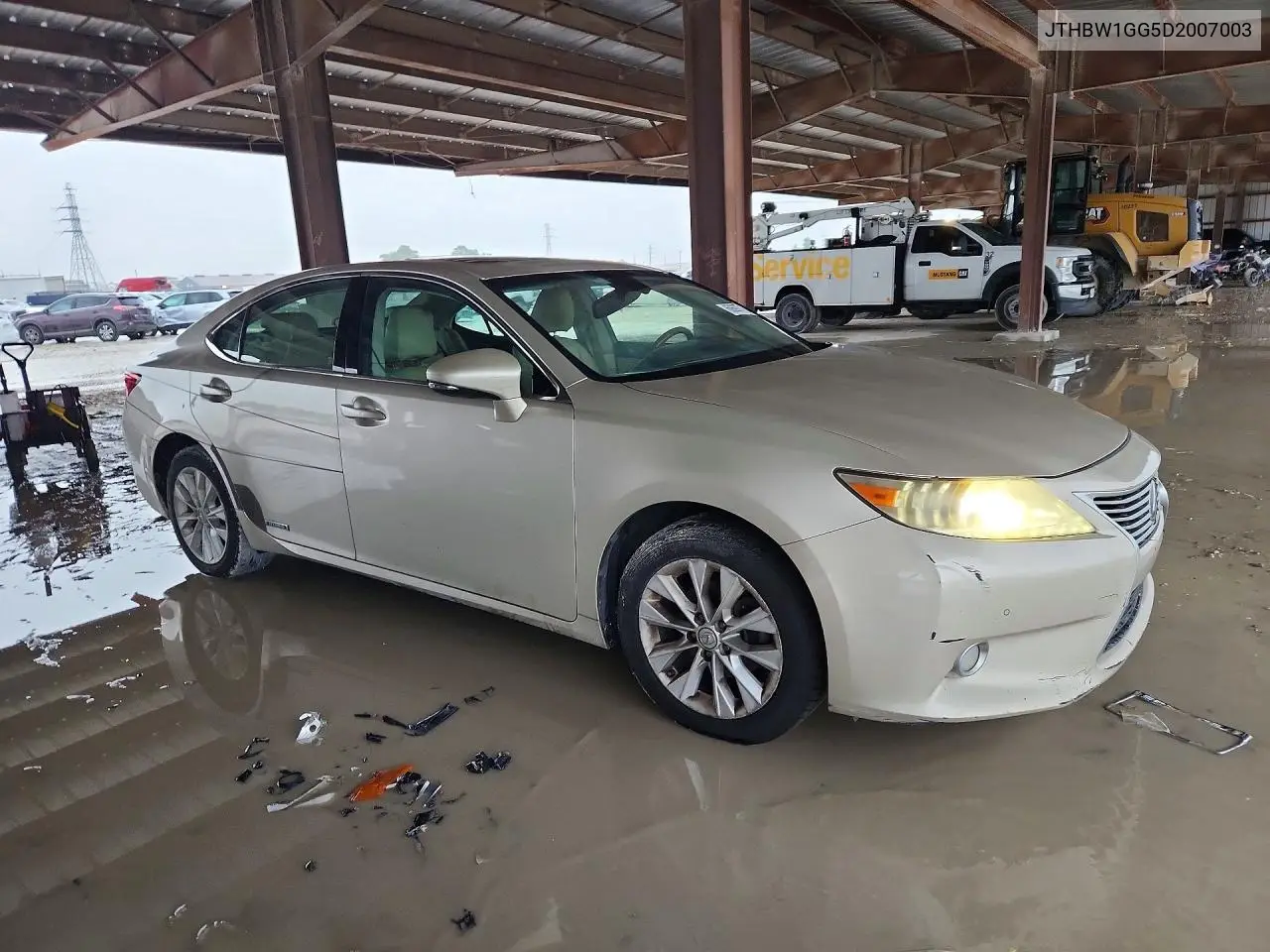 2013 Lexus Es 300H VIN: JTHBW1GG5D2007003 Lot: 60697716