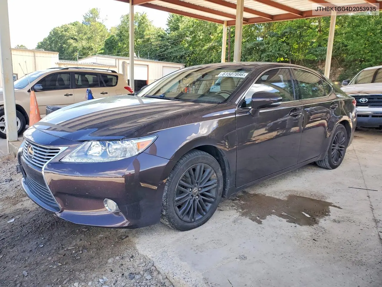 2013 Lexus Es 350 VIN: JTHBK1GG4D2053935 Lot: 61507896