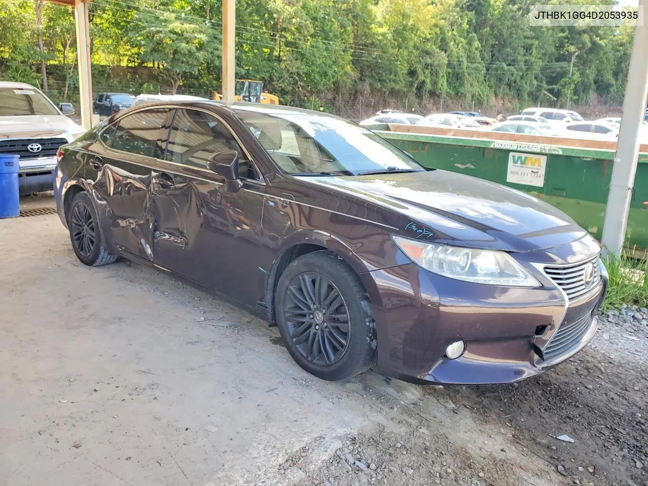 2013 Lexus Es 350 VIN: JTHBK1GG4D2053935 Lot: 61507896