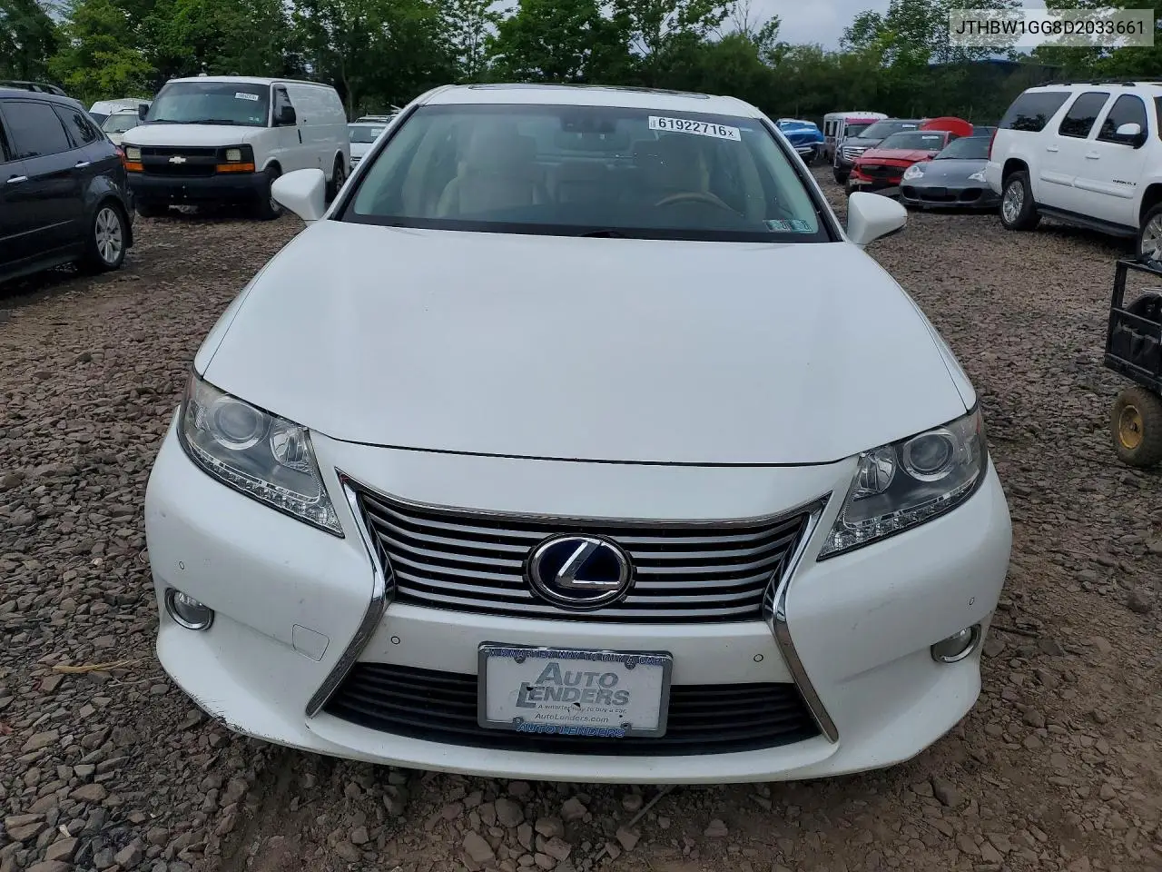 2013 Lexus Es 300H VIN: JTHBW1GG8D2033661 Lot: 61922716
