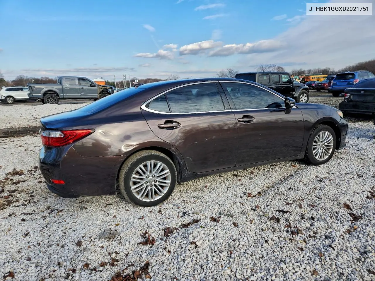 JTHBK1GGXD2021751 2013 Lexus Es 350