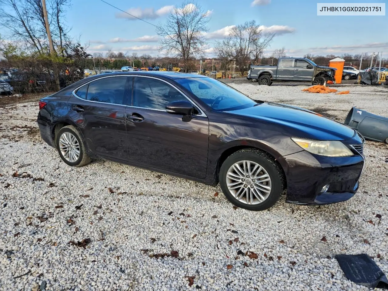 JTHBK1GGXD2021751 2013 Lexus Es 350
