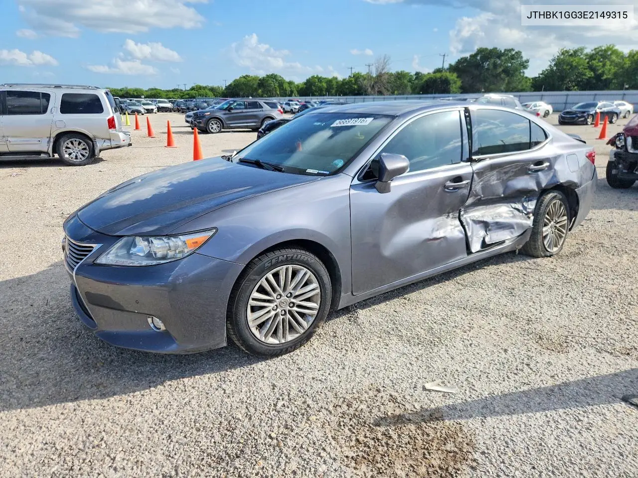 2014 Lexus Es 350 VIN: JTHBK1GG3E2149315 Lot: 56691916