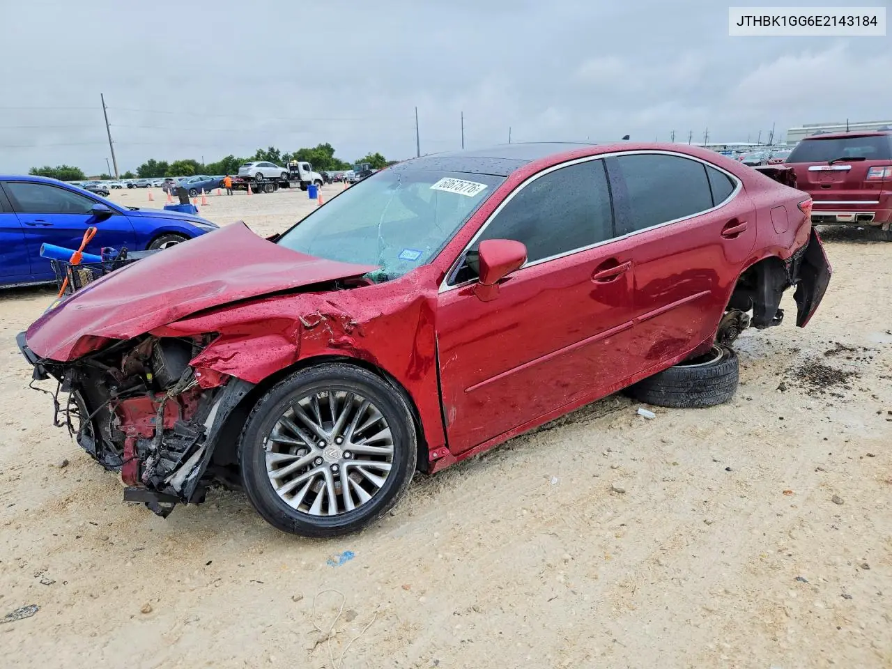 2014 Lexus Es 350 VIN: JTHBK1GG6E2143184 Lot: 60675776