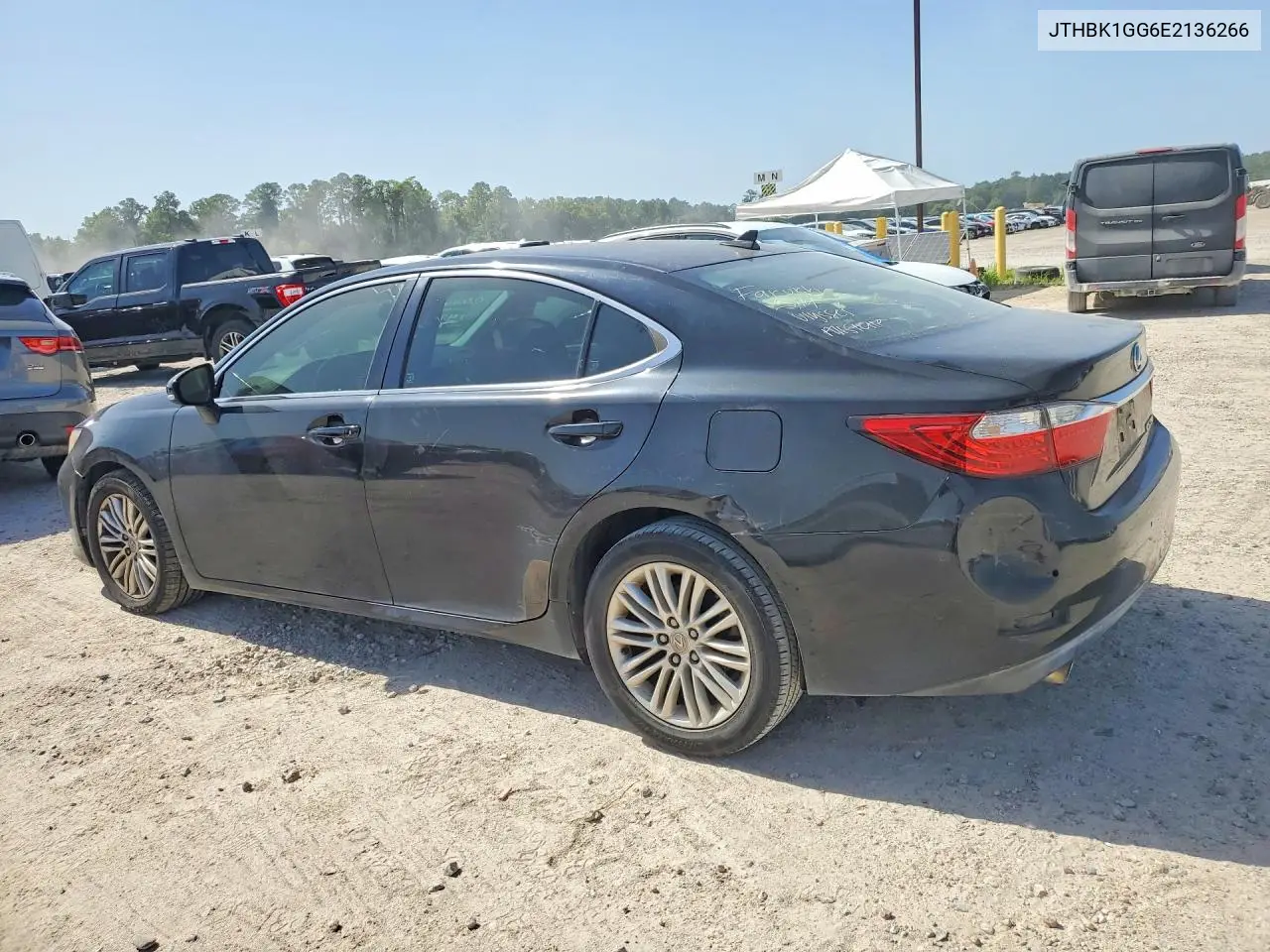 2014 Lexus Es 350 VIN: JTHBK1GG6E2136266 Lot: 60898736