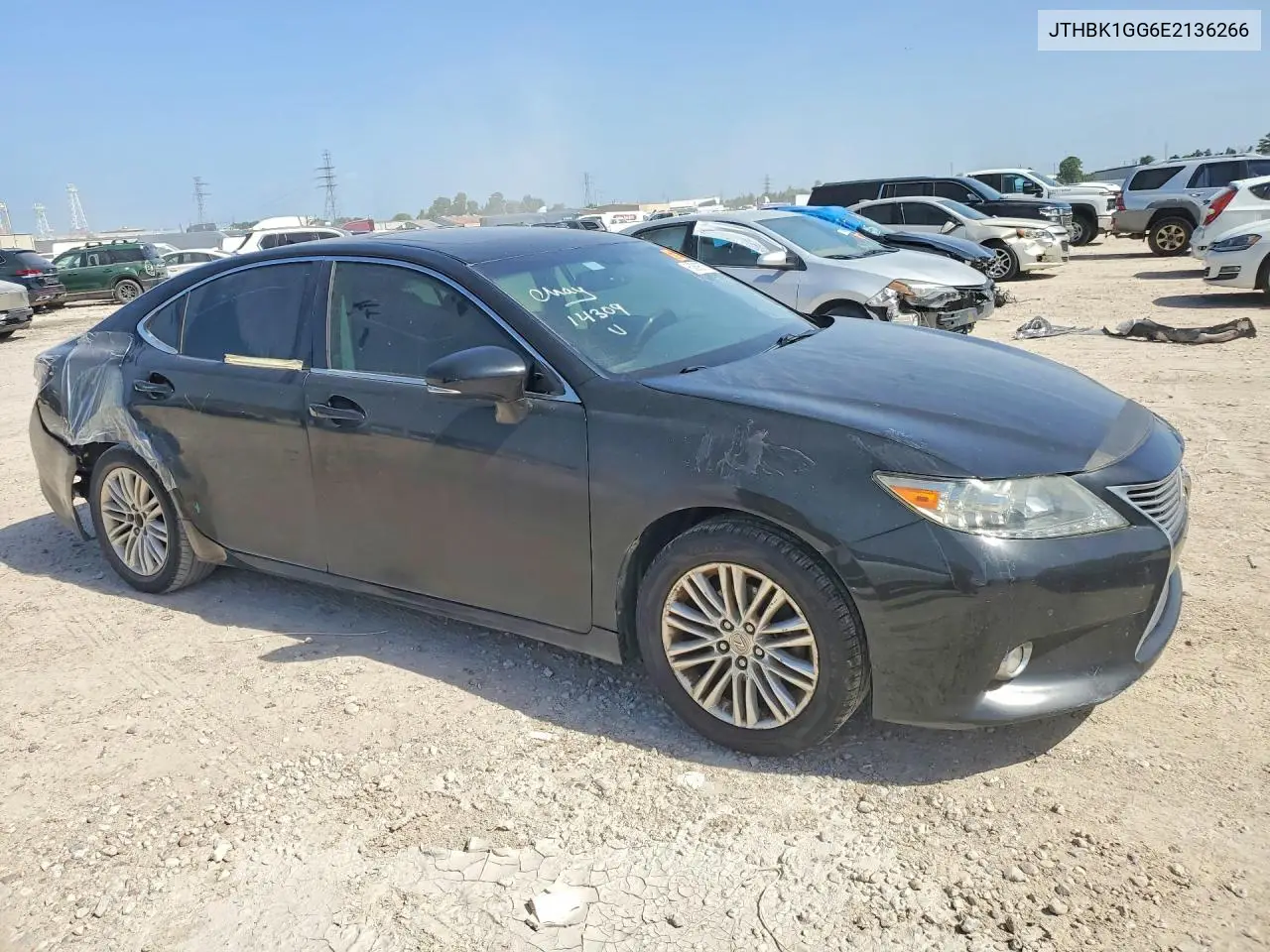 2014 Lexus Es 350 VIN: JTHBK1GG6E2136266 Lot: 60898736