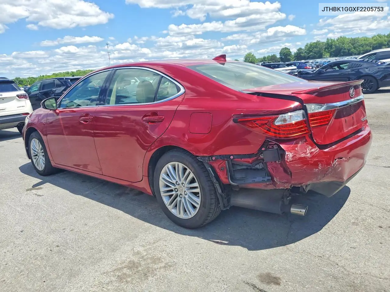 2015 Lexus Es 350 VIN: JTHBK1GGXF2205753 Lot: 57378796