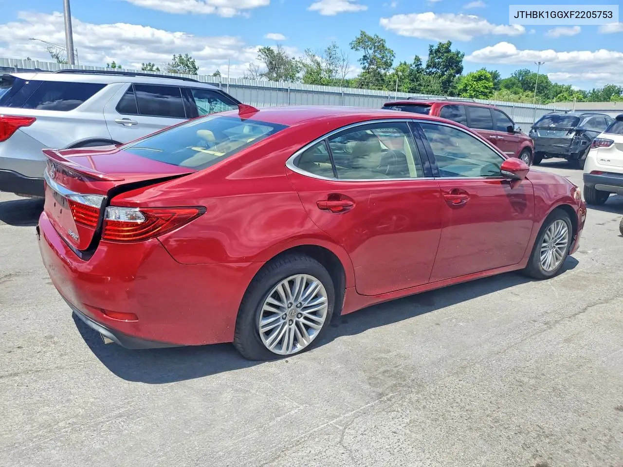 2015 Lexus Es 350 VIN: JTHBK1GGXF2205753 Lot: 57378796