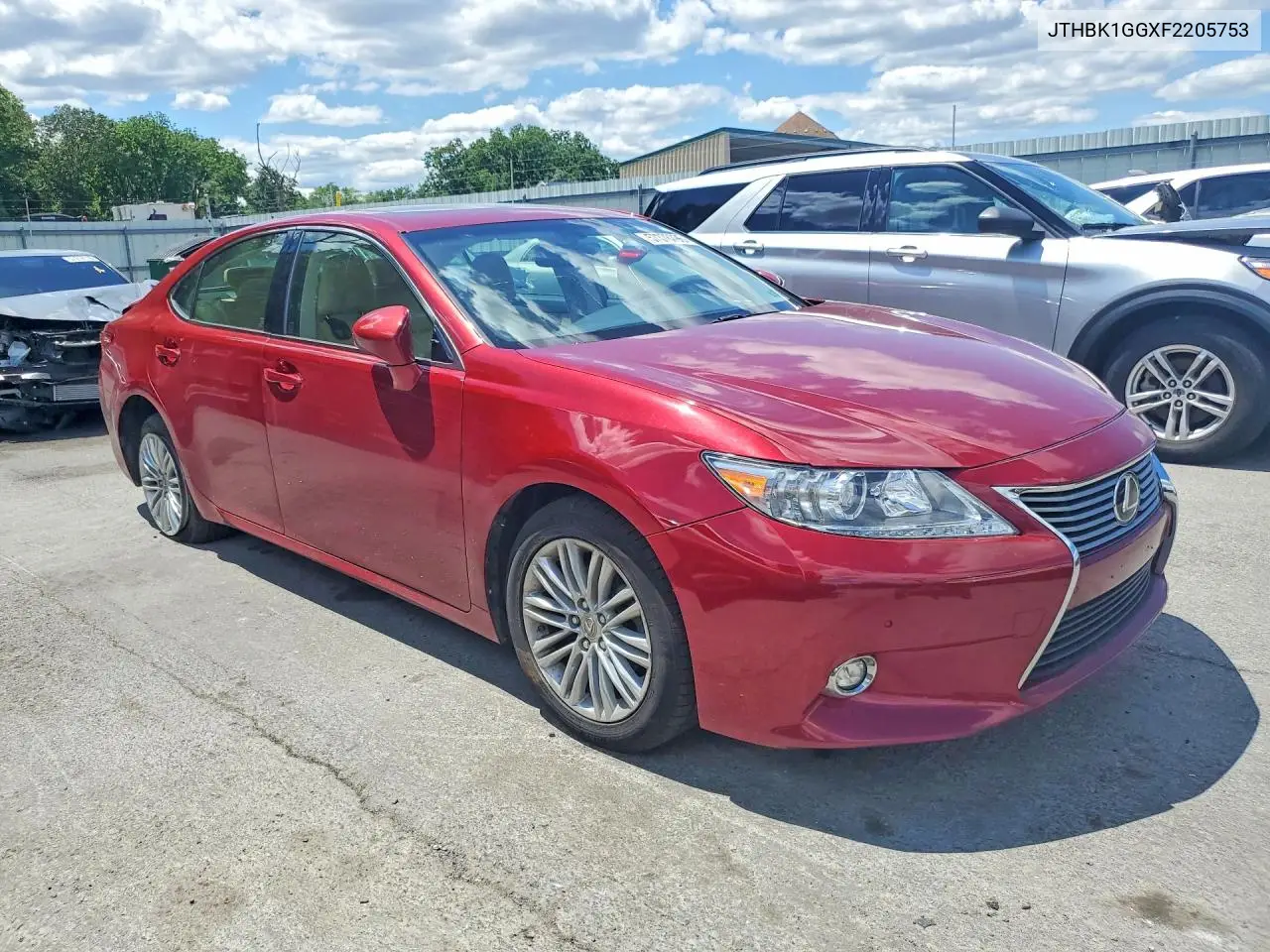2015 Lexus Es 350 VIN: JTHBK1GGXF2205753 Lot: 57378796