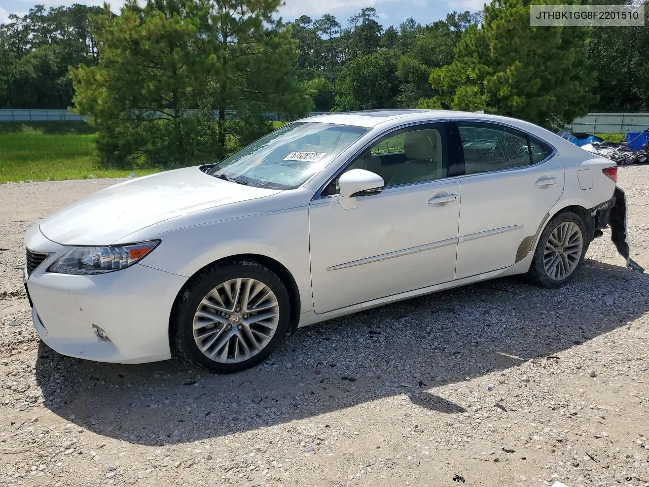 2015 Lexus Es 350 VIN: JTHBK1GG8F2201510 Lot: 57528736