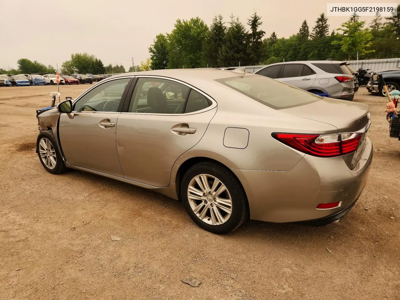 2015 Lexus Es 350 VIN: JTHBK1GG5F2198159 Lot: 59645356