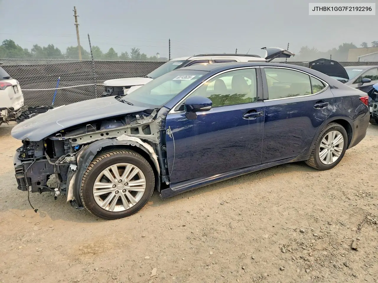 2015 Lexus Es 350 VIN: JTHBK1GG7F2192296 Lot: 60743626