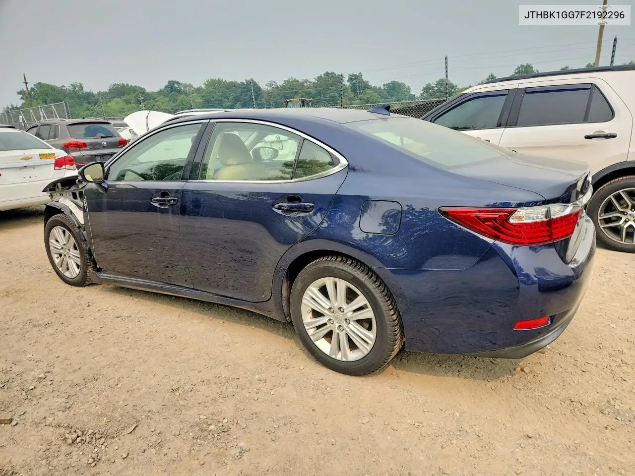 2015 Lexus Es 350 VIN: JTHBK1GG7F2192296 Lot: 60743626