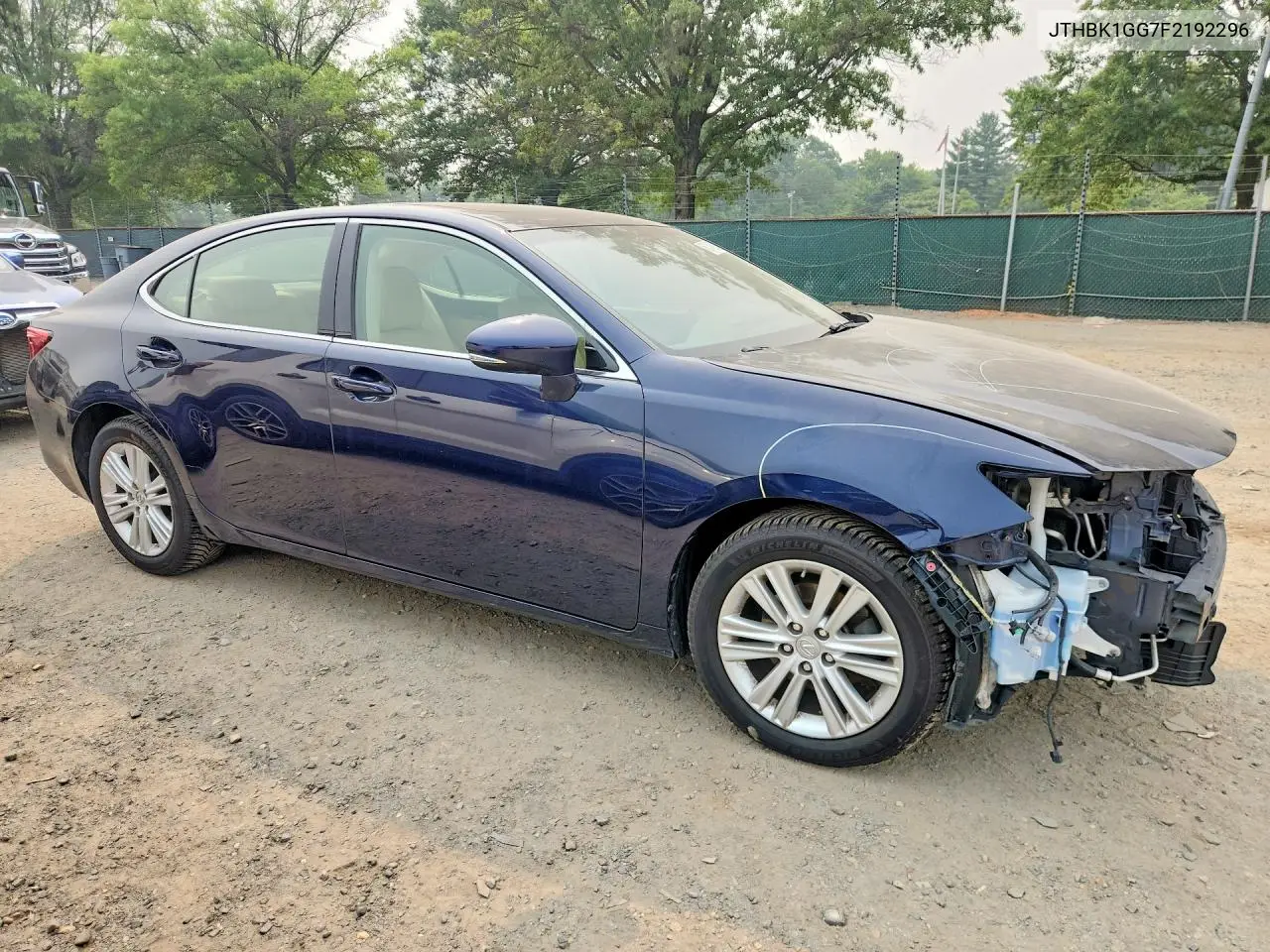 2015 Lexus Es 350 VIN: JTHBK1GG7F2192296 Lot: 60743626