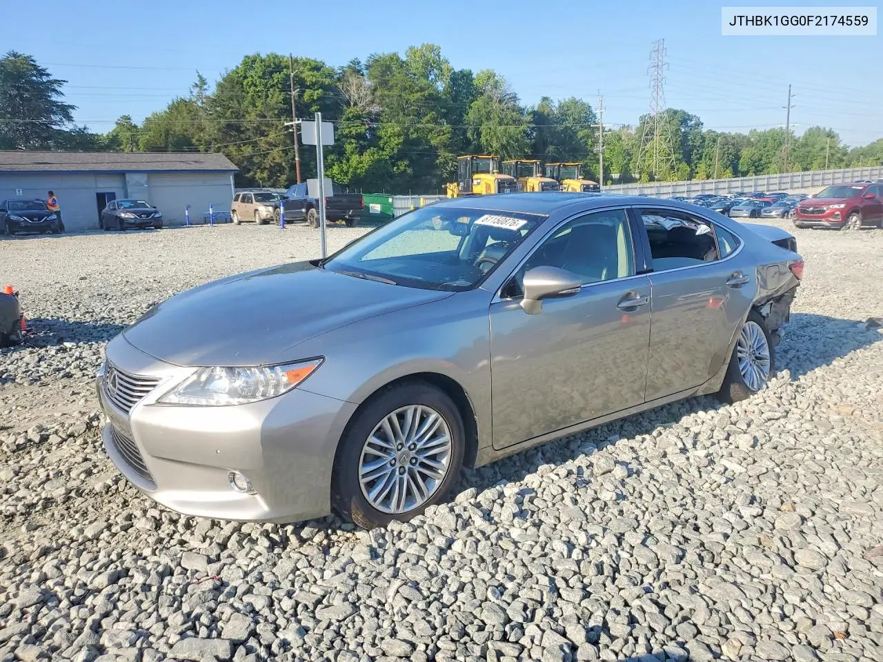 2015 Lexus Es 350 VIN: JTHBK1GG0F2174559 Lot: 61150876