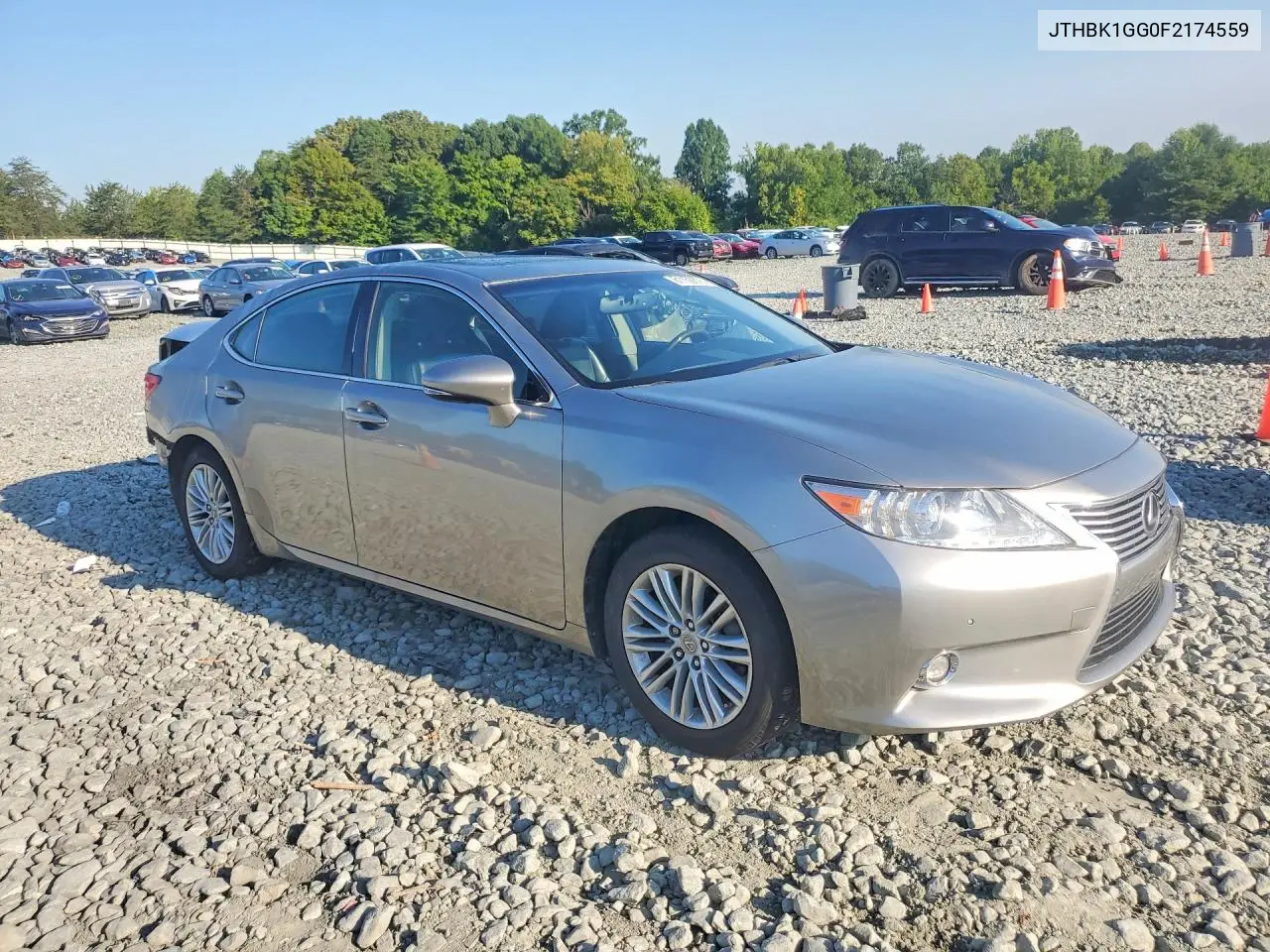 2015 Lexus Es 350 VIN: JTHBK1GG0F2174559 Lot: 61150876