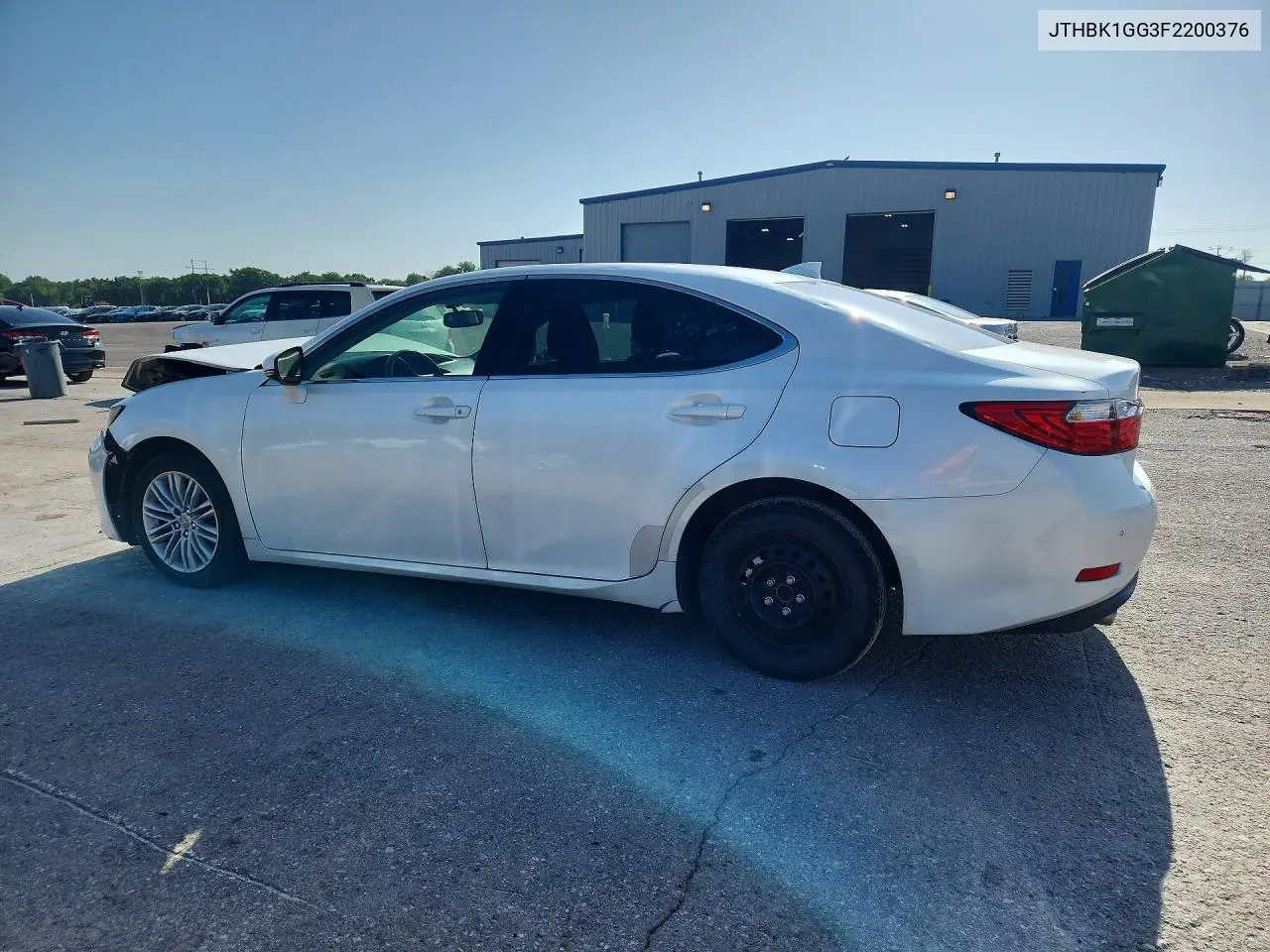 2015 Lexus Es 350 VIN: JTHBK1GG3F2200376 Lot: 61185406