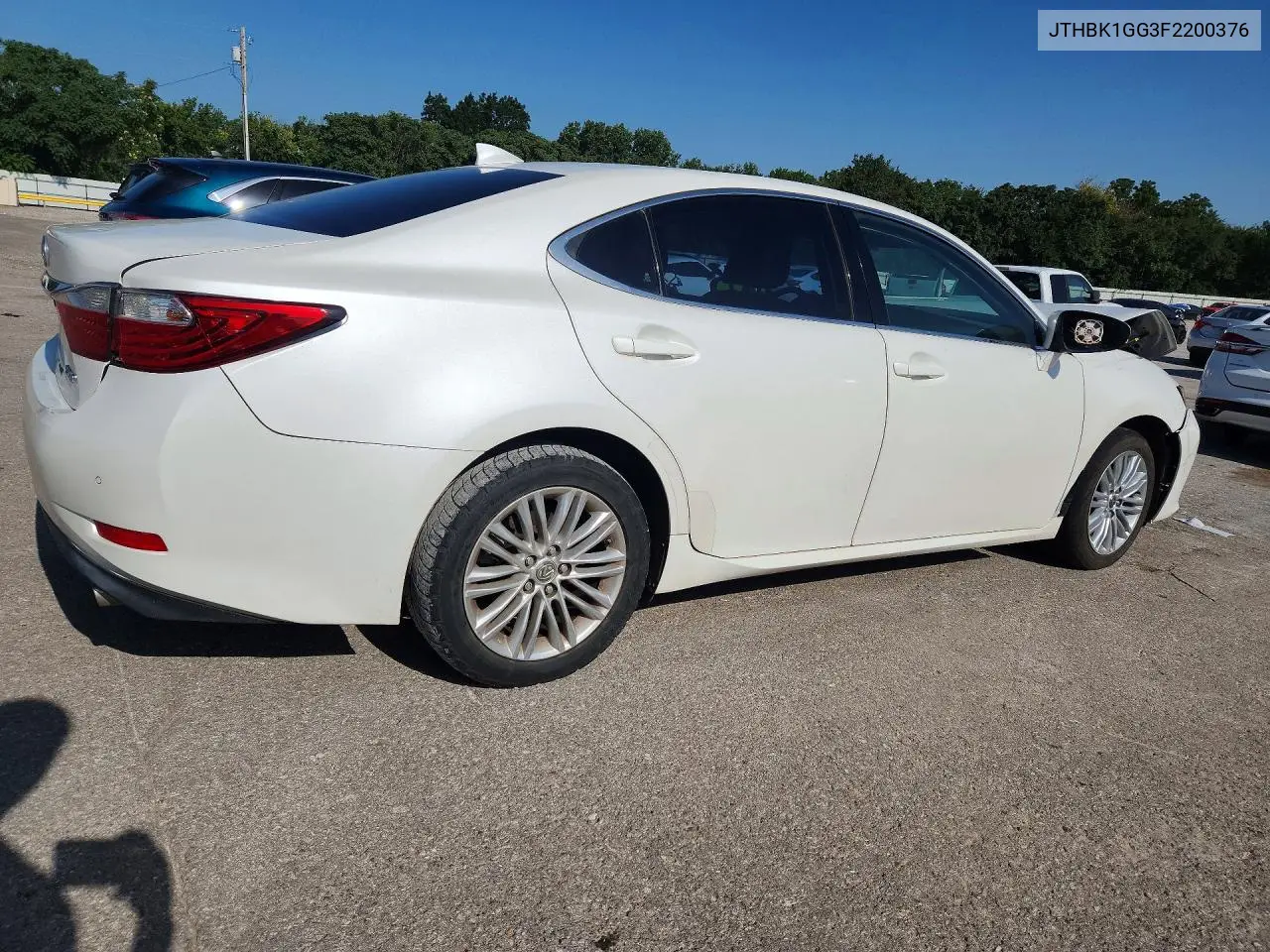 2015 Lexus Es 350 VIN: JTHBK1GG3F2200376 Lot: 61185406