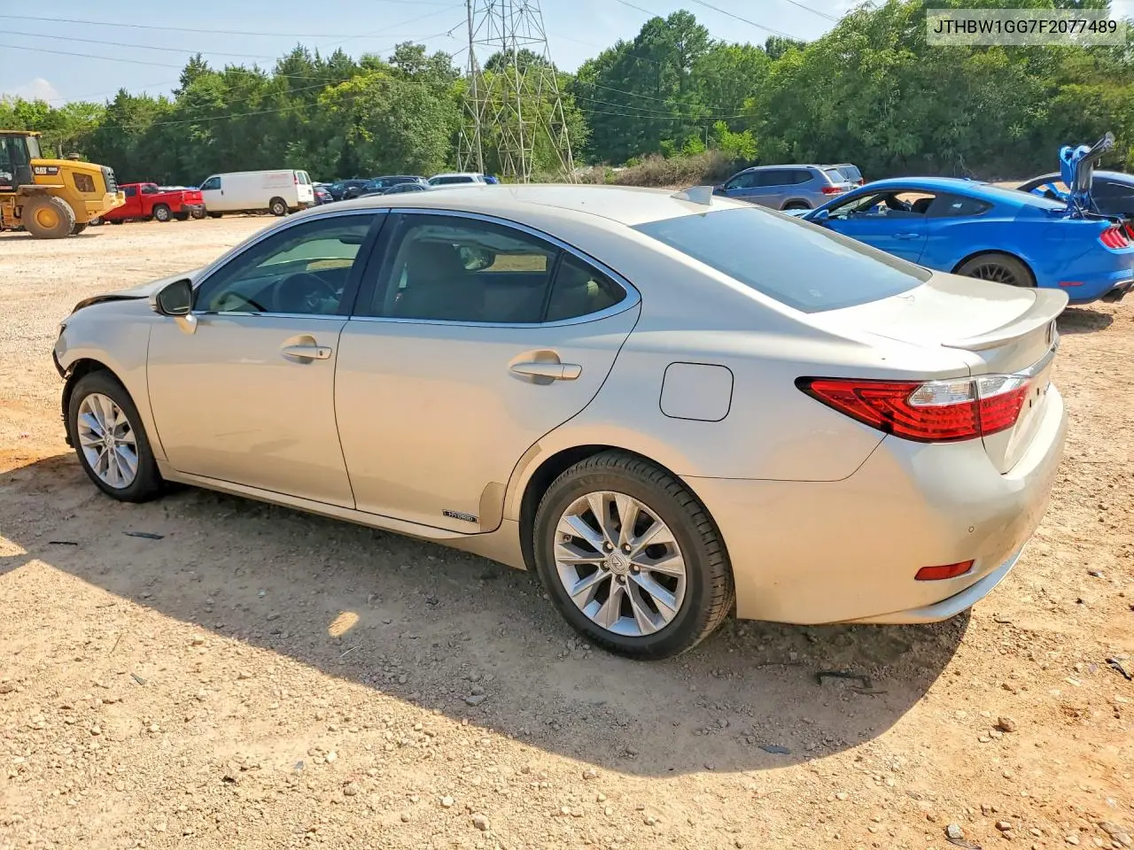 2015 Lexus Es 300H VIN: JTHBW1GG7F2077489 Lot: 61603366