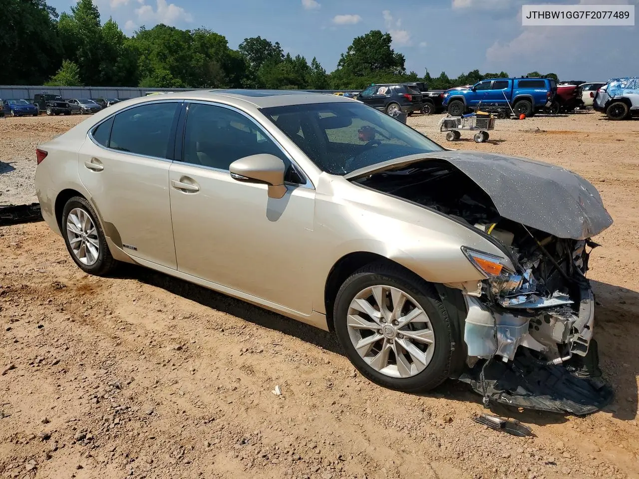 2015 Lexus Es 300H VIN: JTHBW1GG7F2077489 Lot: 61603366