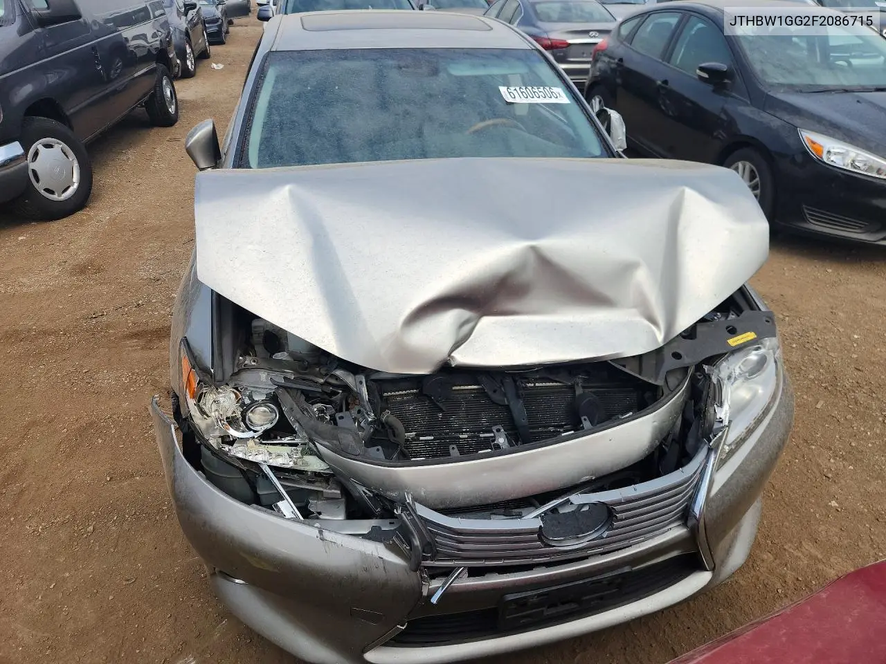 2015 Lexus Es 300H VIN: JTHBW1GG2F2086715 Lot: 61606506