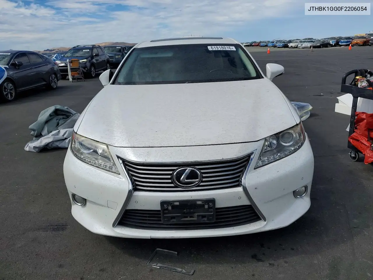 2015 Lexus Es 350 VIN: JTHBK1GG0F2206054 Lot: 61918016
