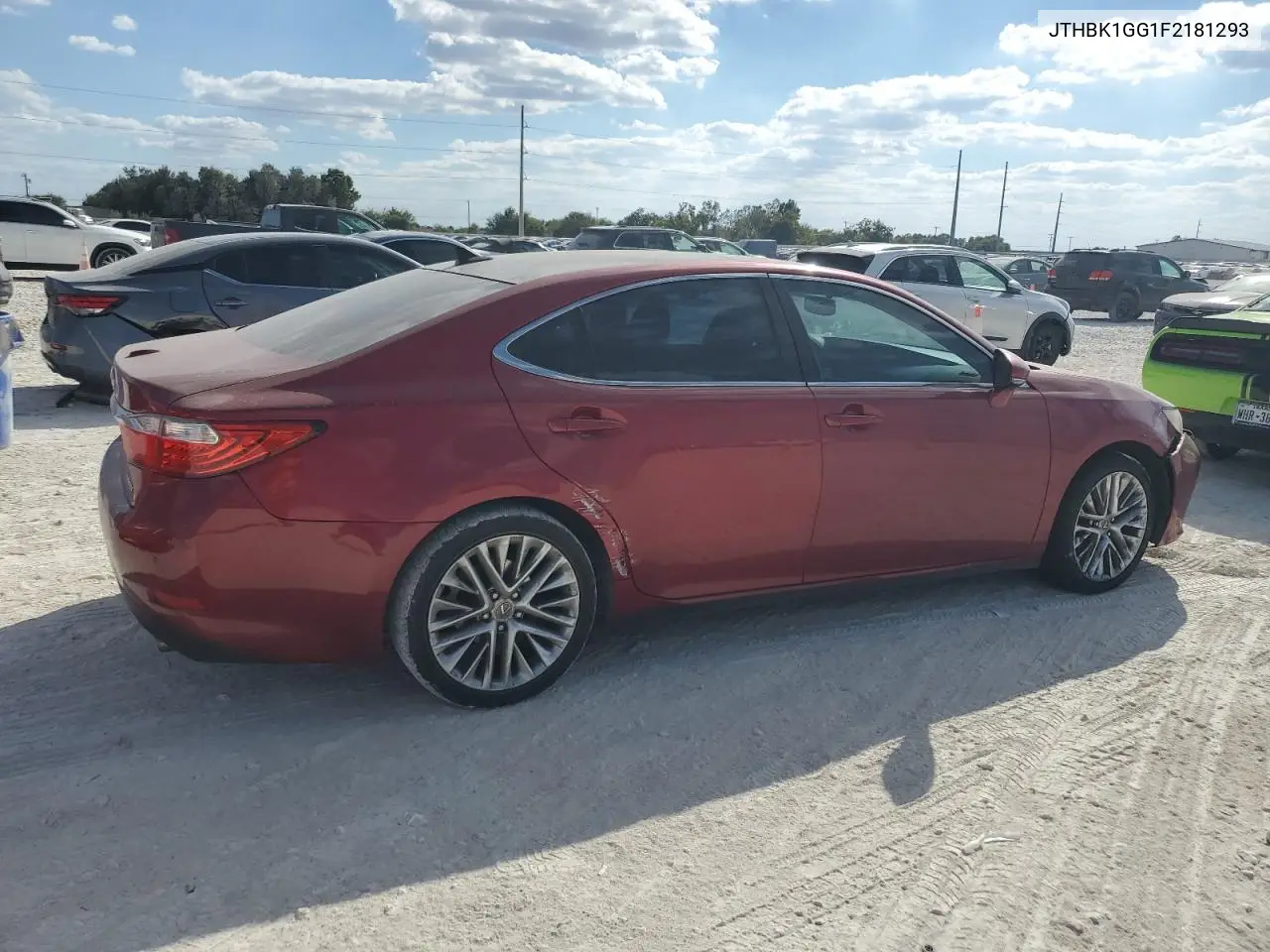 JTHBK1GG1F2181293 2015 Lexus Es 350