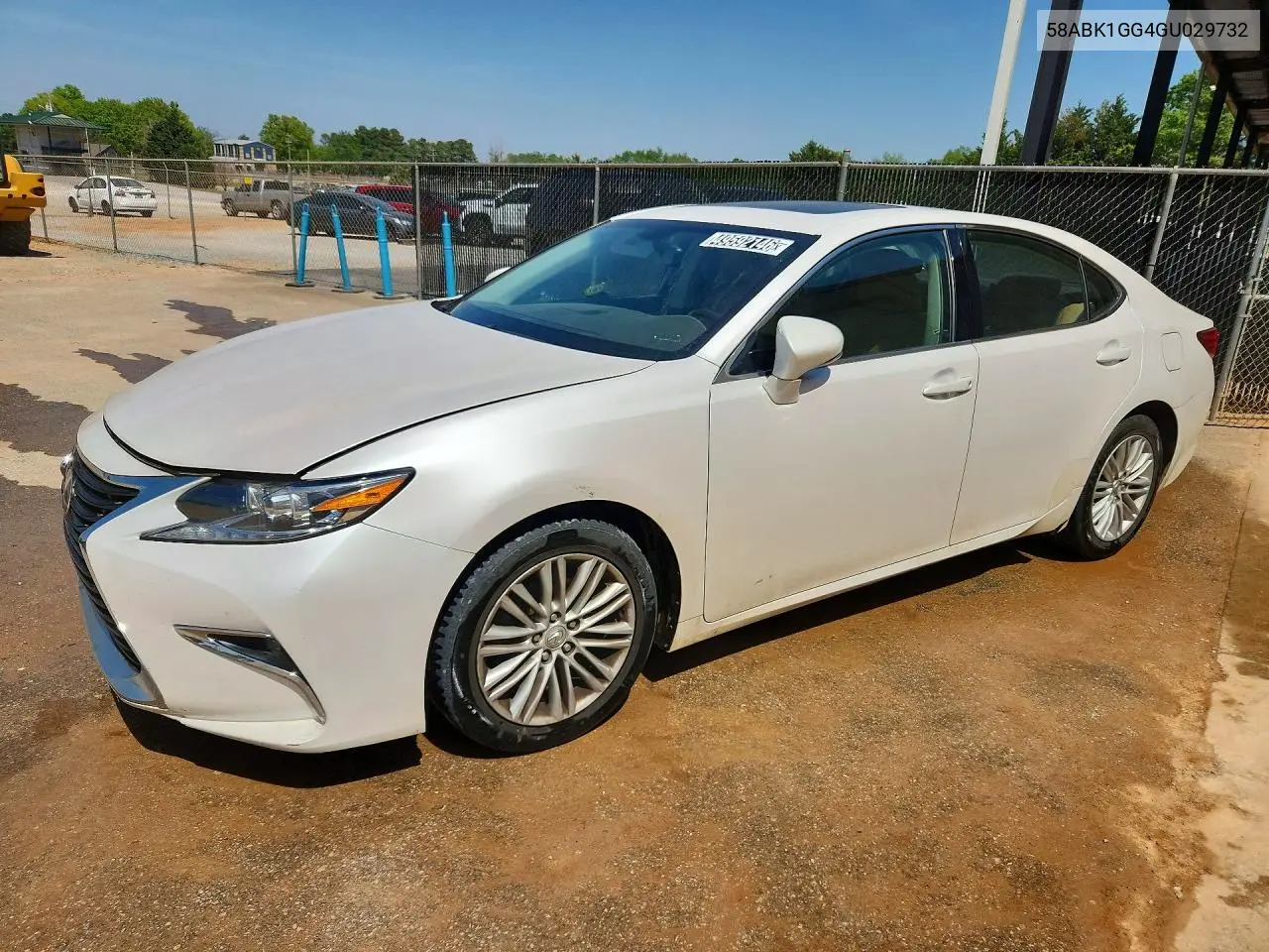 58ABK1GG4GU029732 2016 Lexus Es 350