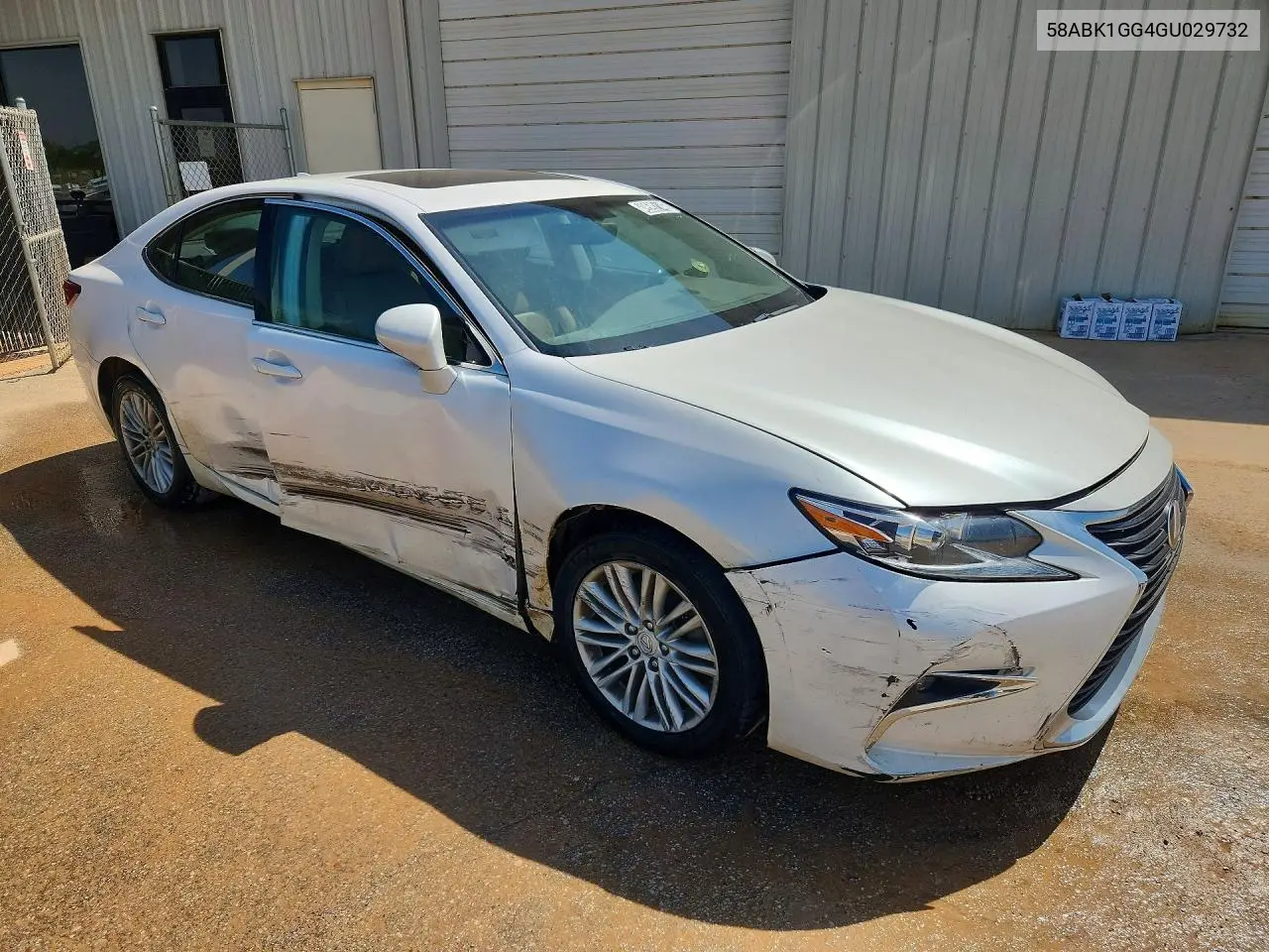 58ABK1GG4GU029732 2016 Lexus Es 350