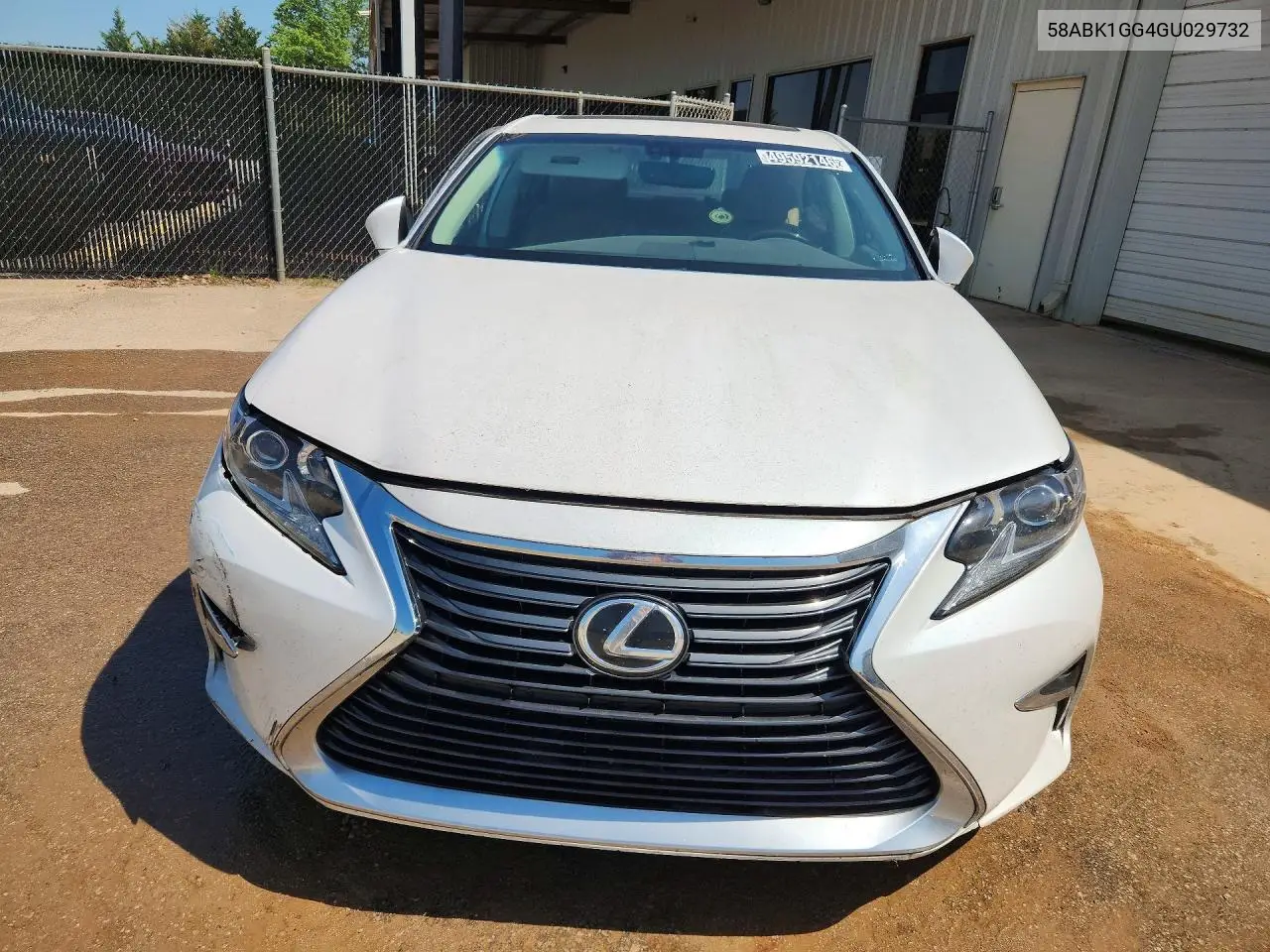58ABK1GG4GU029732 2016 Lexus Es 350