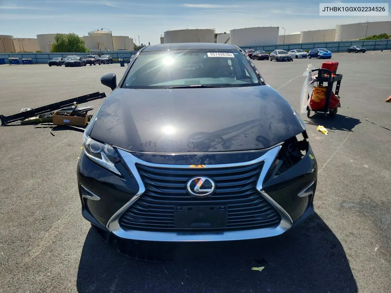 JTHBK1GGXG2234526 2016 Lexus Es 350